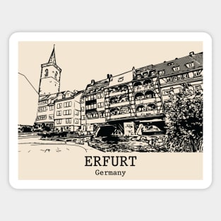 Erfurt - Germany Magnet
